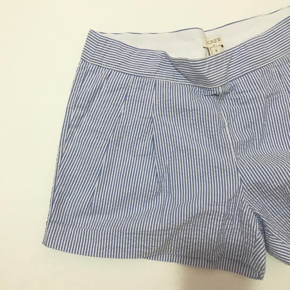 J. Crew Seersucker Shorts